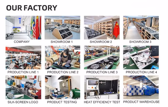 Встроенная газовая плита со стеклянной крышкой типа 4, газовая плита с 4 кольцами для приготовления пищи